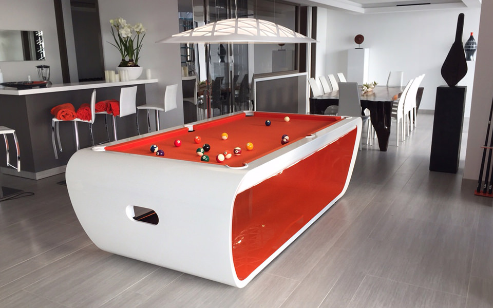 billard design contemporain